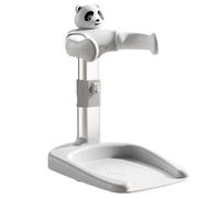 Baby Shower Stand, Infant Standing Support, Foldable Anti-Slip Adjustable Bath Helper, Safe Holder for 0-36 Months, Ideal to Your Toddler, Home, Bathroom Use, 46x35x65cm