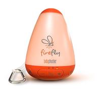 Baby Shusher Firefly - Ciuccio per bambini che piangono con luce notturna, macchina del suono del rumore bianco, succhietto per dormire, essenziale per neonati, ricaricabile tramite USB, 1 pezzo