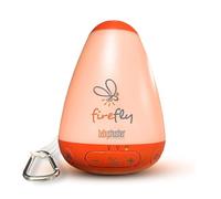 Baby Shusher Firefly - Ciuccio per bambini che piangono con luce notturna, macchina del suono del rumore bianco, succhietto per dormire, essenziale per neonati, ricaricabile tramite USB, 1 pezzo