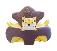 Baby Sit Up Chair, Soft, Vibrant Colors and Portable Infant Sit Up Chair, Ideal for Playing and Growing (Tiger)