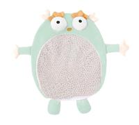 Baby Soothing Toy, Cute Sleeping Aid, Filling Beans Tactile Stimulation, Soft Touch Play Mat for Easing Motion, Leg Exercise for Babies and Kids 186 Inch Orange, Green
