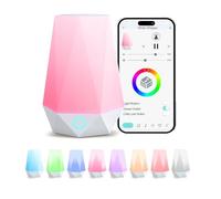 Baby Sound Machine, 32 macchine per il rumore bianco lenitivo con luce notturna a 7 colori, app telecomando per bambini con timer e routine di sonno personalizzata per la scuola materna