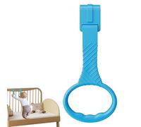 Baby Standing Support, Walking Exercise Assistant, 7.28x3.46in Training Tool Rings, 4x Grip Handles, Safe Toy Strap Design for Toddler Boys Girls Walking Aid