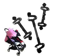 Baby Stroller Connectors, Adjustable Hook Stroller Accessory, Pushchair Link Attachment, Connection Component for Twin Travel & Outdoor Family Trips