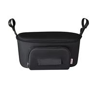 Baby Stroller Hanging Bag with Strap Sky Blue Multifunctional Large Capacity Oxford Cloth Storage Organizer Independent Mesh Pocket Diaper Bottle Cup Holder Baby Travel Supplies (Senza cinturino)