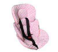 Baby Stroller Seat Liner - 2 in 1 Reversible Breathable Cushion Mat for Enhanced Comfort, Body Support with Skin Friendly Cooling Airflow, Universal Padding Car Seat Toddler Travel Walking Home