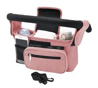 Baby Stroller Storage Bag | Stroller Accessories Organizer | Multi-Purpose Stroller Bag | Stroller Tote Organizer | Lightweight Stroller Accessory Bag Stroller Diaper Bag For Travel Outing