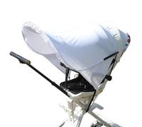 Baby Stroller Sun Shade, Pushchair Sunshade Parasol, UV Block Canopy, Easy Installation Design, Lightweight Sturdy Fabric, Ideal for Walking, Camping, And Picnic Outings