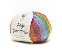 Baby Superwash by Tricot Cafè - filato misto lana adatto a lavorazioni per bambini - Mix Arcobaleno 5001