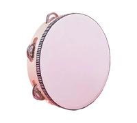 Baby Tambourine, Hand Drum, 8 Inches Portable Percussion Tool With Jingles and Musical Rhythm Maker, Play Tambourines for Ceremony, Wedding Party, Classroom Education, Music
