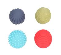 BABY TESSUTO PALLA SENSORIALE SET DIVERTENTE TOCCO FORMA COLORATO BAGNO MASSAGGIO BAMBINI