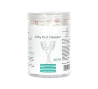 Baby Tongue Cleaner, Mouth Wipes Toothbrush, Soft Gauze Wipe, Hygienic Infant Cleaning Tool, Gentle Tooth and Tongue Care Brush for Grooming Routine at Home 2.99x0.47x0.47 Inches