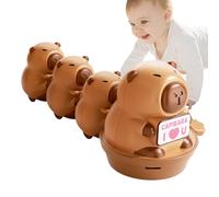 Baby Toy Car, Wind-Up Capybara Animal,1.34in Compact Learning Activity, Fine Motor Skill Builder, Safe Early Development Toys for Toddler, Boys, Girls, Indoor, Play