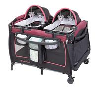 Baby Trend Lil Snooze Deluxe III per Twins,Cozy Berry