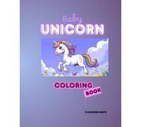 Baby unicorn coloring book