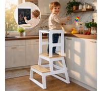 Baby Vivo Torre di Apprendimento Legno Montessori per Bambini Learning Tower