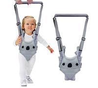 Baby Walking Harness Infant Walking Assistant Imbracatura di sicurezza per neonati e madri (traspirante, grigio)