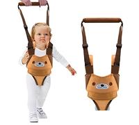 Baby Walking Harness Infant Walking Assistant, imbracatura di sicurezza per neonati e mamme (traspirante, giallo)