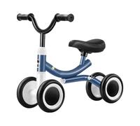 baby walkrs Balance Bike - 4 Wheels Baby Toys, Ride on Bicycle Boys & Girls | Ruote silenziose che allenano bici nessun pedale, bambino regolabile per la prima volta in per ragazzi di 1-3 an