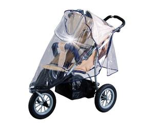 Baby-Walz - Parapioggia universale per passeggino con schermo di sicurezza