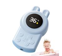 Baby Water Temperature Gauge, Digital Cute Rabbit Floating Thermometer, Waterproof Bathtub Safety Sensor for Bath, Easter, Birthday, Thanksgiving, Gift, 4.72x2.68 Inches