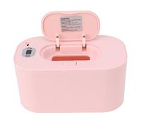 Baby wipe scaldaio, portatile USB baby bagagli bagnatori di riscaldatore di riscaldamento piastra di riscaldamento di grande capacità distributore di pagamento 5 pannolini (Rosato)
