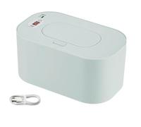 Baby Wipes Warmer | Portatile USB Baby Wipes Asciuga più calda - Smart accurato Controllo della temperatura Riutilizzabile Scatola di isolamento pannolino, Dispensatore di tessuti da viaggio per