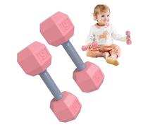 Baby Workout Rattle Toy, Portable Baby Teether, Dumbbell Baby Toy Set, Baby Fitness Exercise Rattle, Early Development Rattle Toy, Teething Rattle for, Sturdy Rattle Toy for Baby