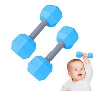Baby Workout Rattle Toy, Portable Baby Teether, Dumbbell Baby Toy Set, Baby Fitness Exercise Rattle, Early Development Rattle Toy, Teething Rattle for, Sturdy Rattle Toy for Baby