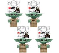 Baby Yoda LEGO Star Wars Portachiavi LED The Mandalorian Grogu Light - Bulk
