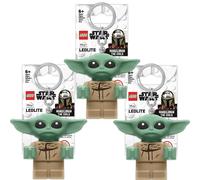 Baby Yoda LEGO Star Wars Portachiavi LED The Mandalorian Grogu Light - Bulk