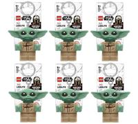Baby Yoda LEGO Star Wars Portachiavi LED The Mandalorian Grogu Light - Bulk