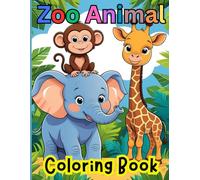 Baby Zoo Animal Coloring Book for Kids Ages. Cute baby animals to color that is fun and Screen free to boost creativity and fine motor skills.: ... for little hands and big imaginations!