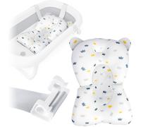 Babybadewannen-Einlage für Säuglinge, Badeeinsatz Ricokids, weiß-blau