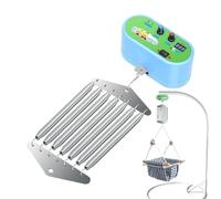 Babybassinet, Baby Delight Bassinet,nachtschläferbettbett - Niedriges Geräusch, Schauspielstall Mit Timer Und Einstellbare Geschwindigkeit Den Kindergarten