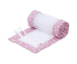 Babybay Babynest Mesh-Piqué Suitable For Model Original, Berry Stars White - 180 g