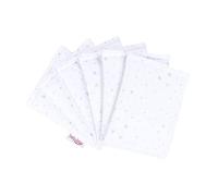 Babybay Babynest Ultrafresh piqué Suitable for Model Original, White Starsmix Sand/Azure, Multicolore, Taglia Unica