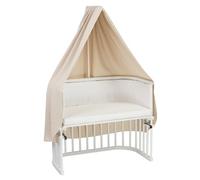babybay Baldacchino a nido d'ape, adatto per tutti i modelli fino a 96 cm di lunghezza, sabbia