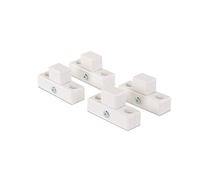 Babybay Connection Parts For Playpen Suitable For Model Original, Midi, Maxi And Boxspring, White Varnished - 520 g
