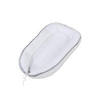 Babybay Cuddle Nest, White Stars Pearl Grey - 1380 g