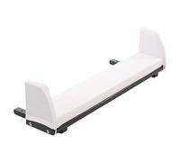 babybay Estensione lato grigio ardesia laccato con imbottitura per materasso bianco adatto per modello Boxspring XXL