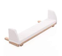 babybay Estensione lato naturale non trattato, con inserto per materasso bianco, adatto per modelli Maxi, Boxspring e Comfort Plus