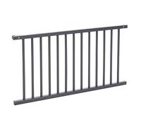 Babybay Guardrail For Cot Use Suitable For Model Boxspring Xxl, Grey Varnished - 4800 g