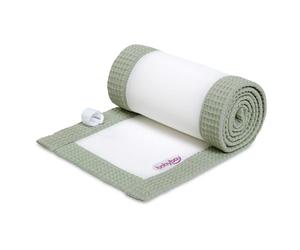 babybay Paracolpi 3D in maglia goffrata compatibile con il modello Original, verde giada