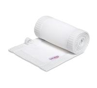 babybay Paracolpi 3D in rete piqué a nido d'ape, adatto per modello Boxspring XXL, bianco