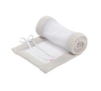 babybay Paracolpi in rete a nido d'ape, adatto per modello Maxi, Molle, Comfort e Comfort Plus, bianco