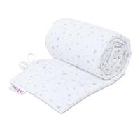 babybay Paracolpi in rete a nido d'ape, adatto per modello Maxi, Molle, Comfort e Comfort Plus, bianco