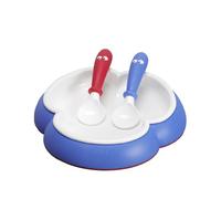 BabyBjörn 071015 Piatto e Cucchiaio Azzurro