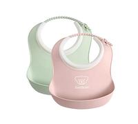BABYBJÖRN Bavaglino Baby 2 pz. (Verde chiaro/Rosa chiaro)