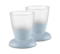 BABYBJÖRN Bicchiere per Bambini, Azzurro, 2 pezzi